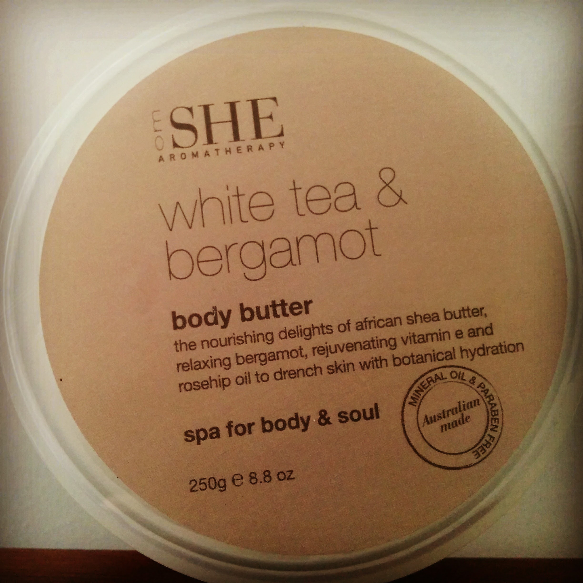 Paraben free Body Butter from SHE Aromatherapy