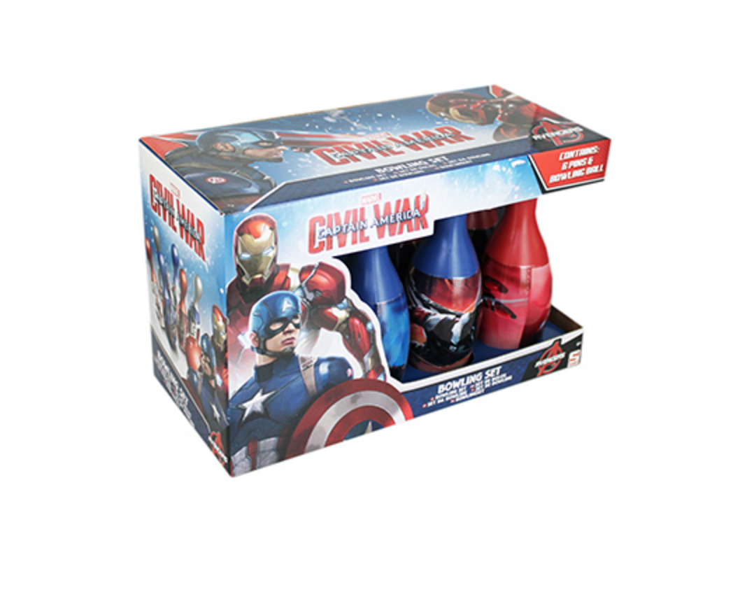 Captain America Bowling Set from The Works