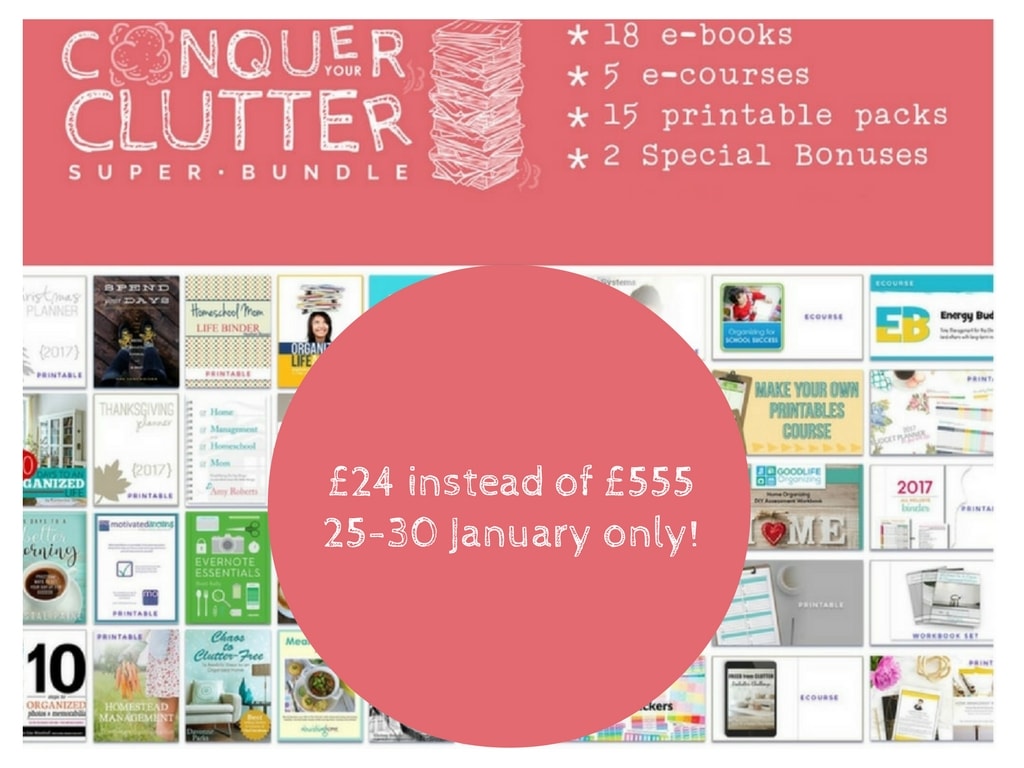 Conquer your clutter