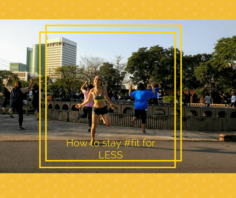 how to exercise for less