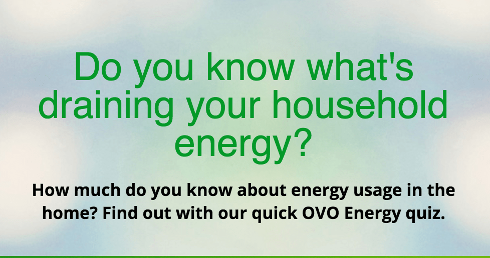 Whats draining your household energy