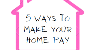 5 way to make your home pay