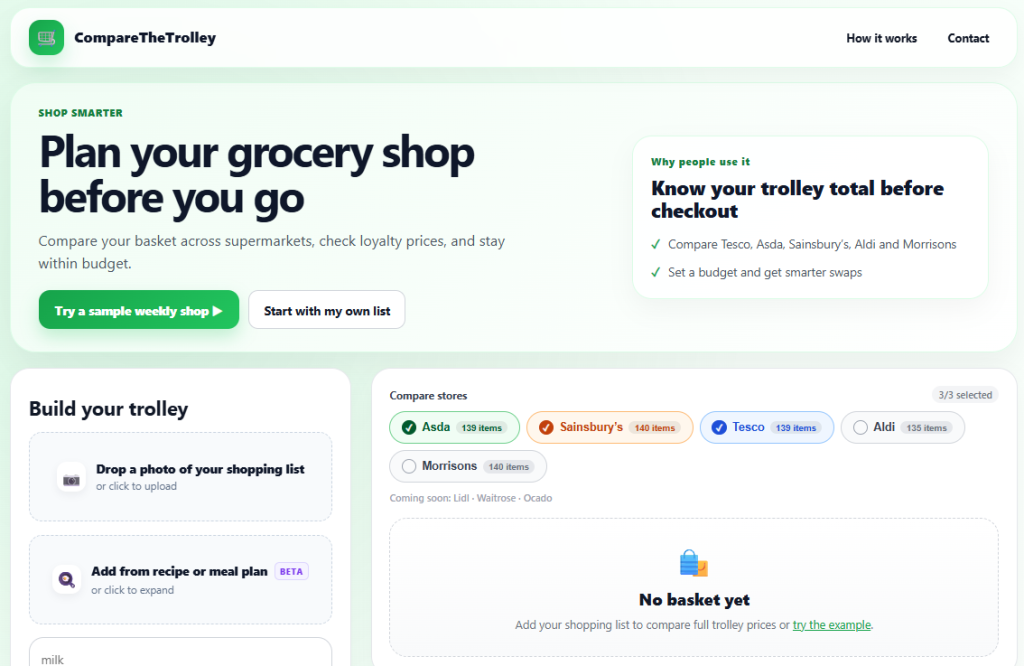 ✅ Compare Supermarket Prices UK: Best Comparison Sites & Apps (2026) image